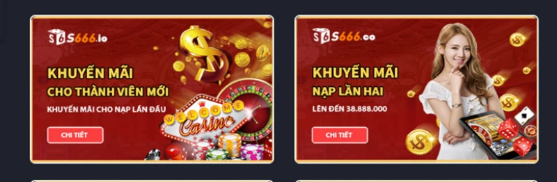 ưu đãi khi nạp tiền S666