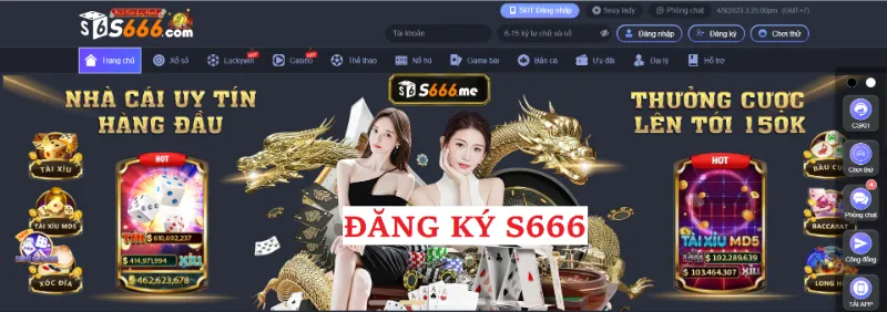 đăng ký S666