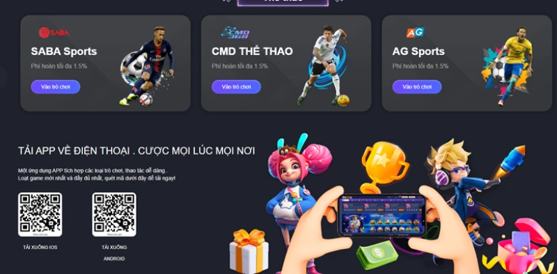 trải nghiệm chơi game S666