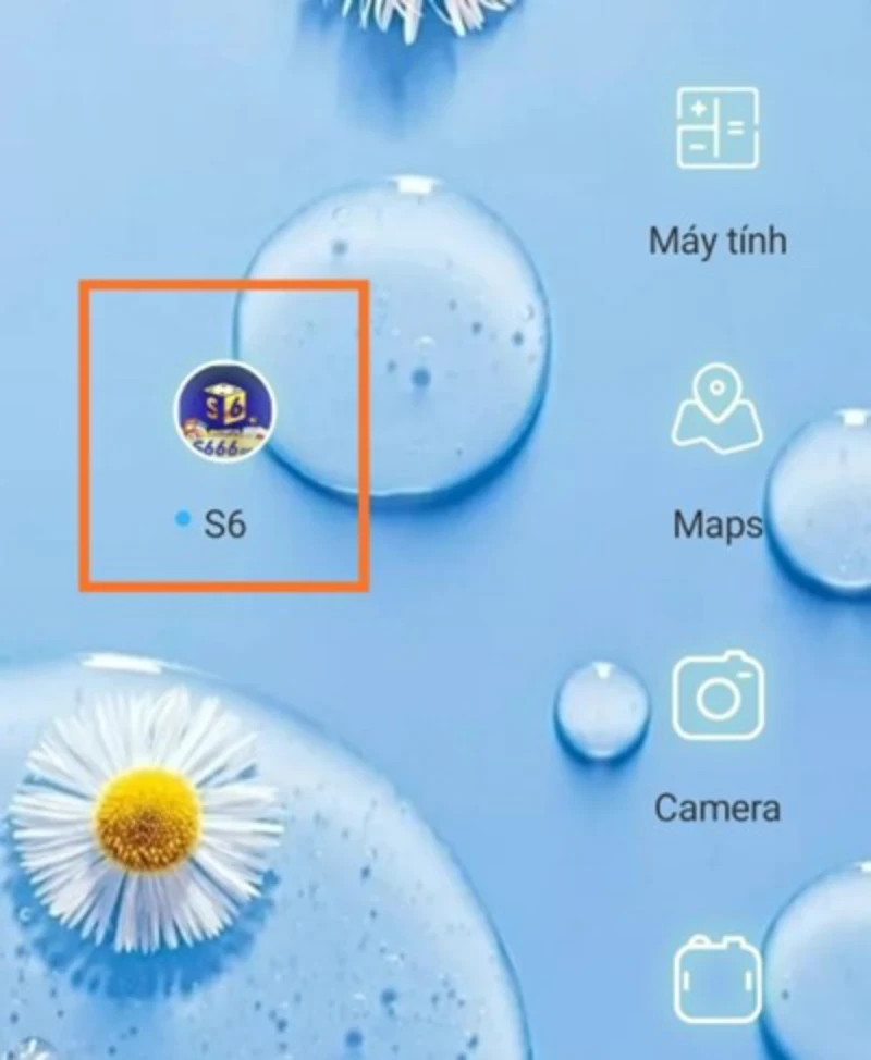 màn hình hiển thị icon S666