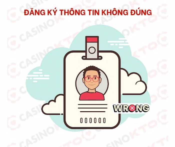 Cung cấp thông tin không chính xác